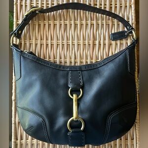 Coach Hampton Hobo Shoulder Horsebit Bag 11544